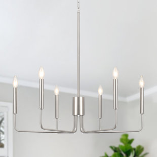 Roxsanne 6 Light Dimmable Classic Traditional Chandelier 